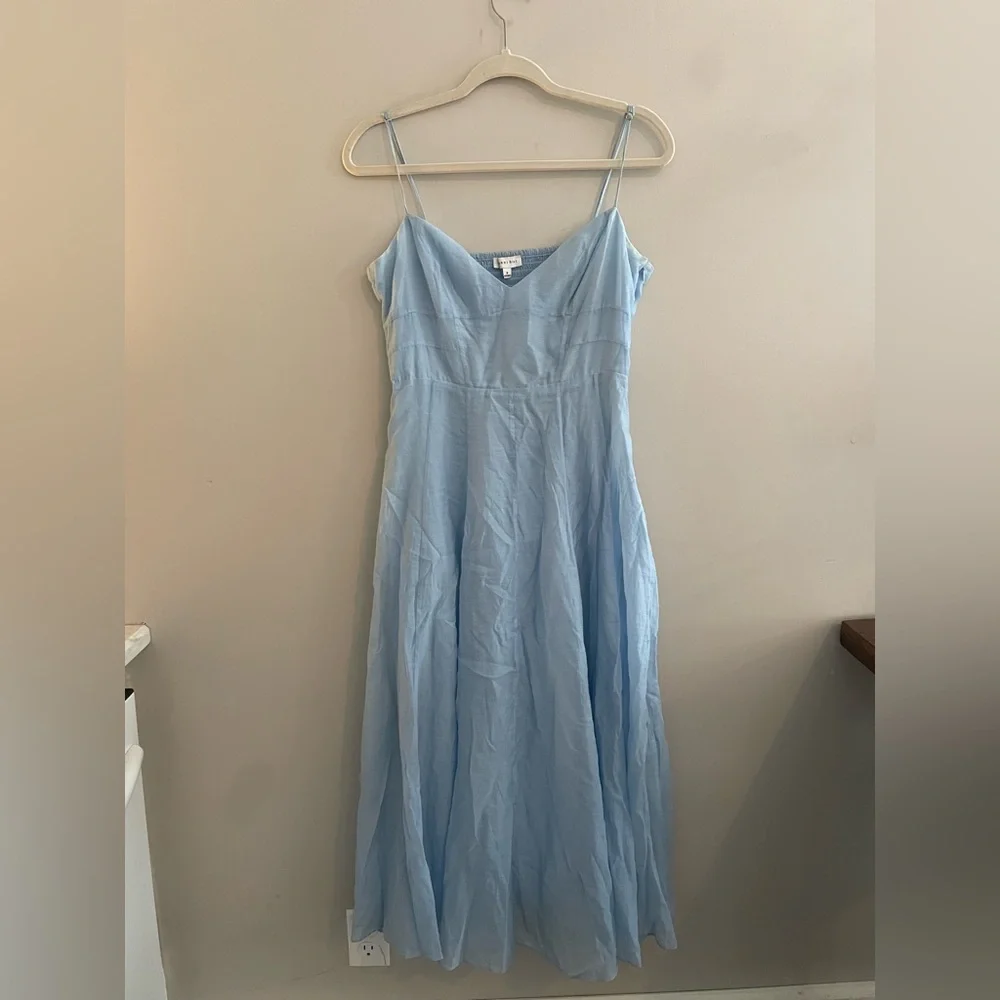 Gianni Bini Light Blue A Line Dress - Picture 1 of 5